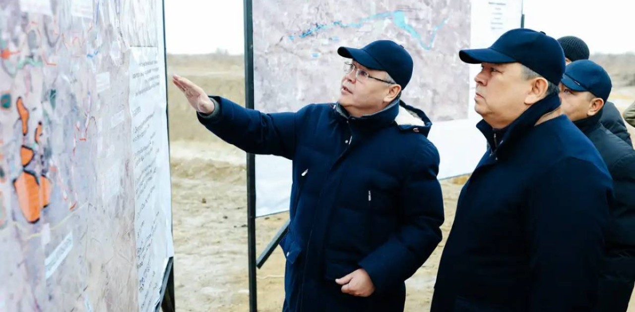 Қанат Бозымбаев Атырауда су тасқынына дайындықты тексерді