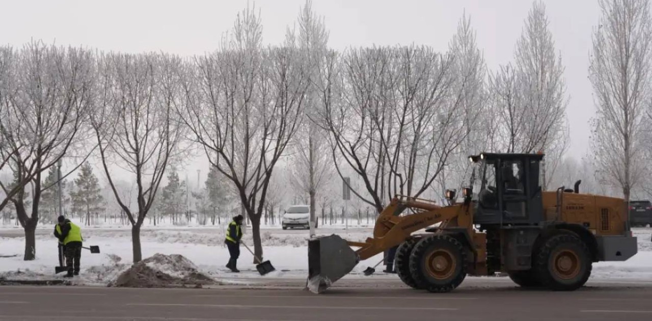 Елорда полигондарына жарты миллион текше метрге жуық қар шығарылды