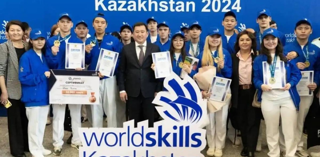 Елордалық студенттер «Worldskills2024» чемпионатында үздік нәтиже көрсетті