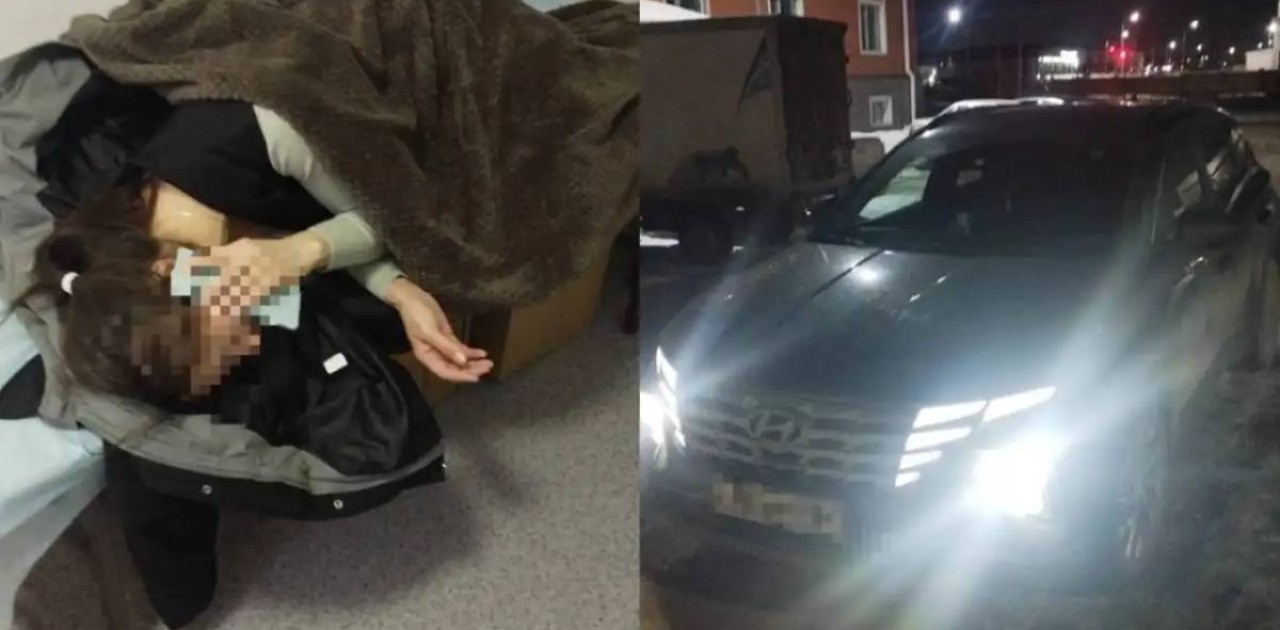 Ақмолалық полицейлер өзін нашар сезінген жүргізушіге көмек көрсетті