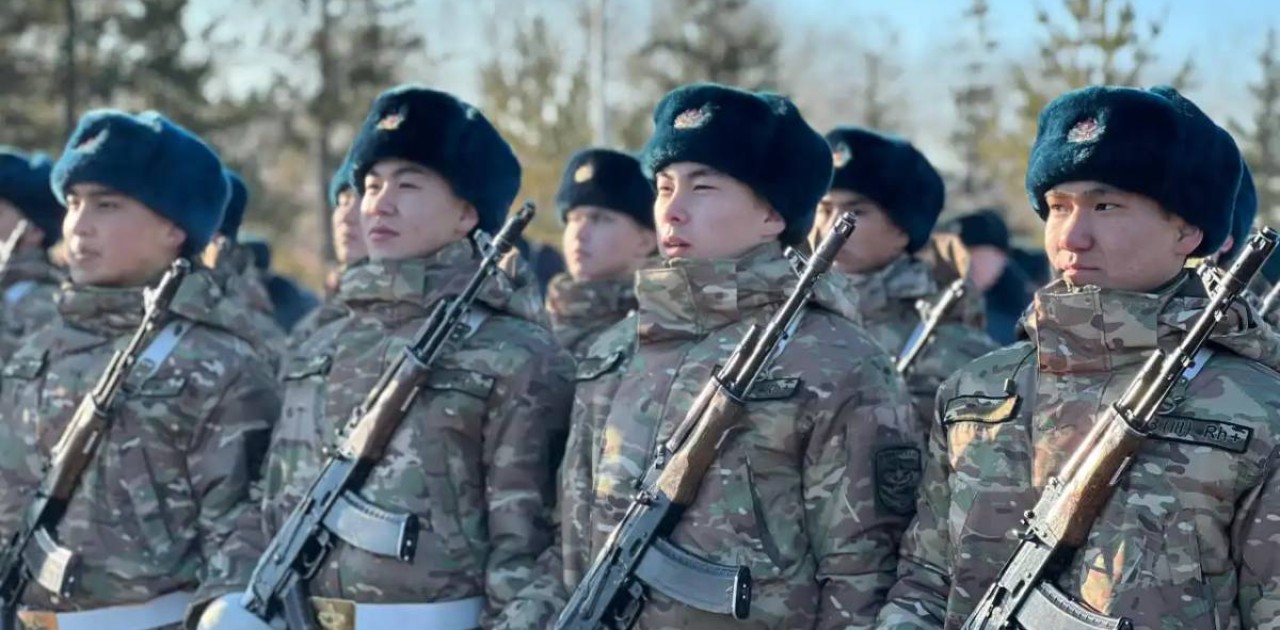 Елордада 200-ден астам жас сарбаз әскери ант қабылдады