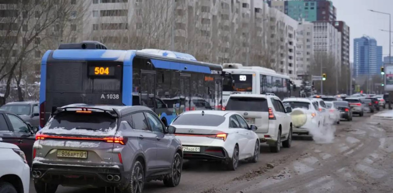 Елордада соңғы күндері болған кептеліс жол қозғалысына қалай әсер етті