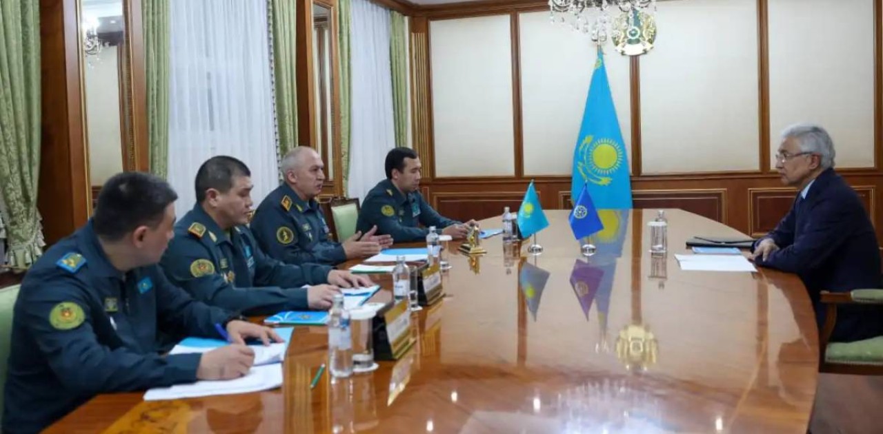 Қорғаныс министрі ҰҚШҰ Бас хатшысымен келіссөздер жүргізді