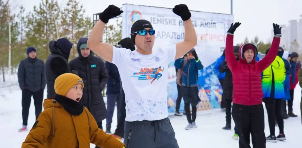 Жеңіске бірге жүгір: Ботаникалық саябақта 1200 әуесқой спортшы бас  қосты