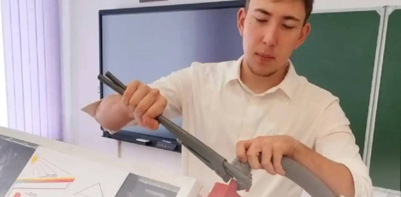 Мектеп оқушысы  инновациялық жоба жасады