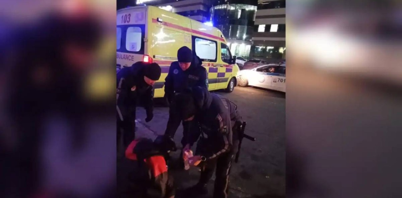 Елордада сарбаздар  ер адамның  өмірін сақтап қалды