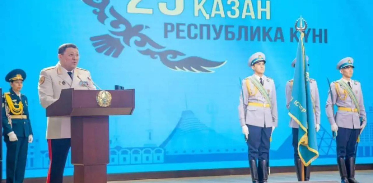 Ішкі істер министрлігінде Республика күні атап өтілді