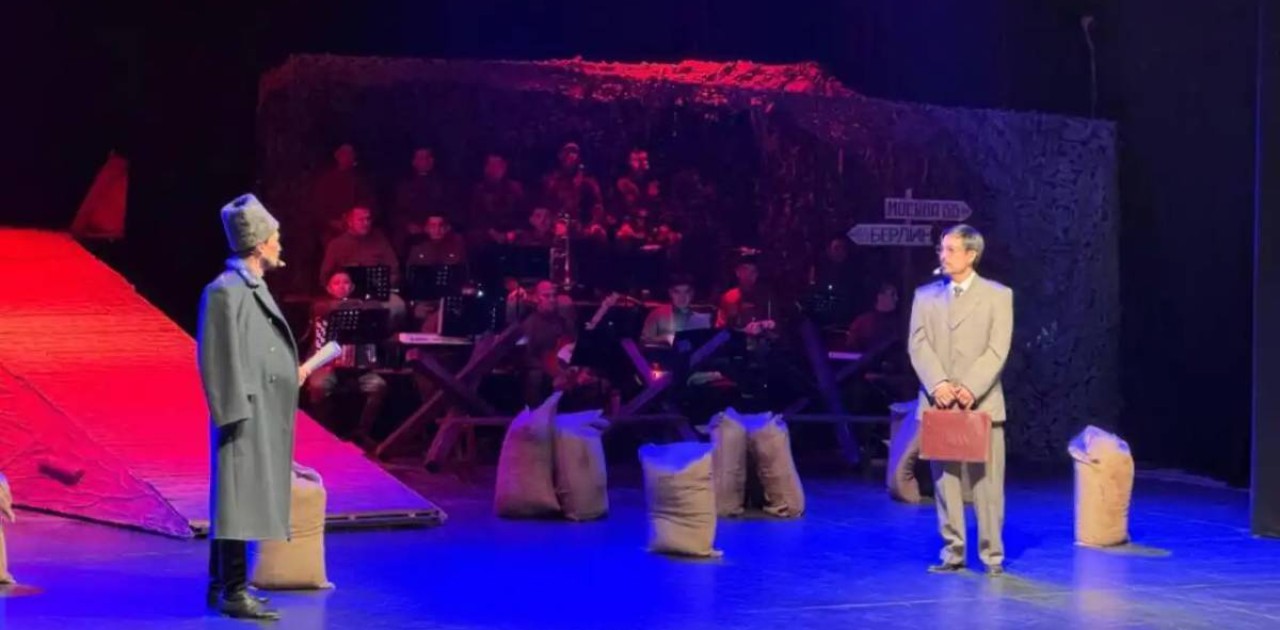 Астанада «Жеңіс жалауы» спектаклінің премьерасы өтті