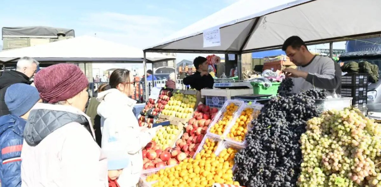 Жәрмеңкеде үш облыстың ауыл шаруашылығы өнімдері ұсынылды