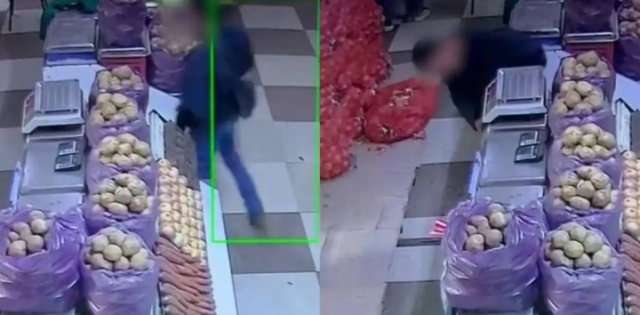 Елордада кассадан ақша жымқырған ұрының әрекеті бейнебақылау камерасына түсіп қалды