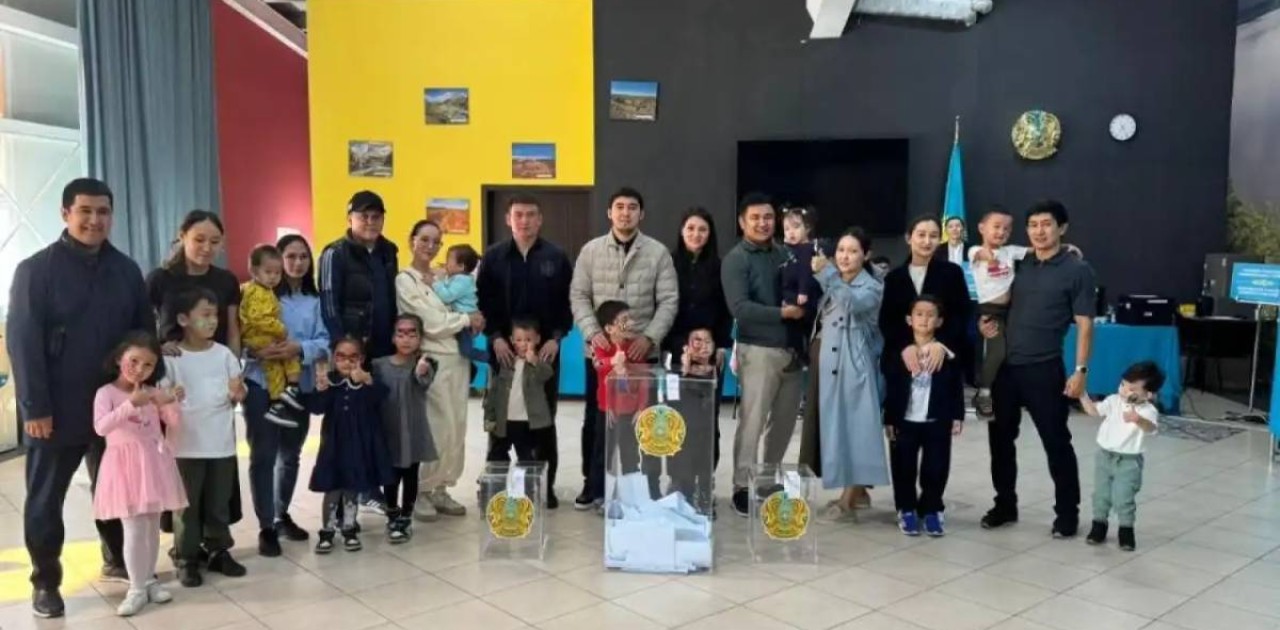 Елордадағы сайлау учаскелерінде балаларға арналған аквагрим ұйымдастырылды