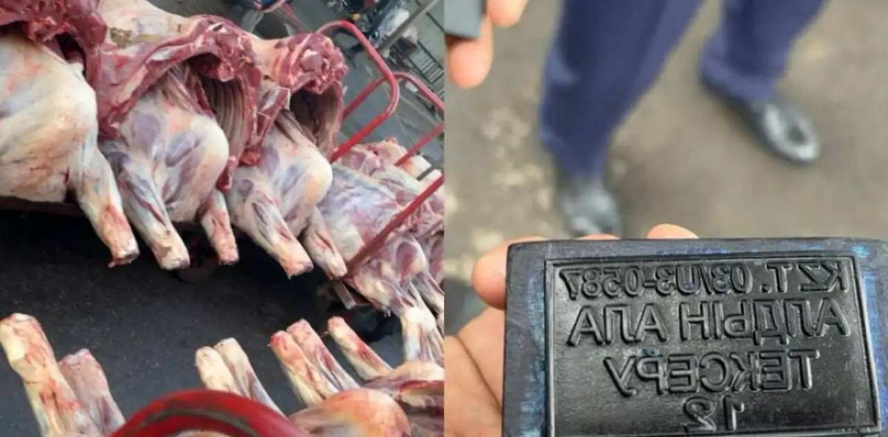 Елорда базарында жалған ветеринарлық мөр басылған ет сатылған