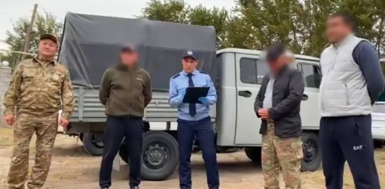 Алматы облысында Қызыл кітапқа енген жануарды аулаған браконьерлер ұсталды