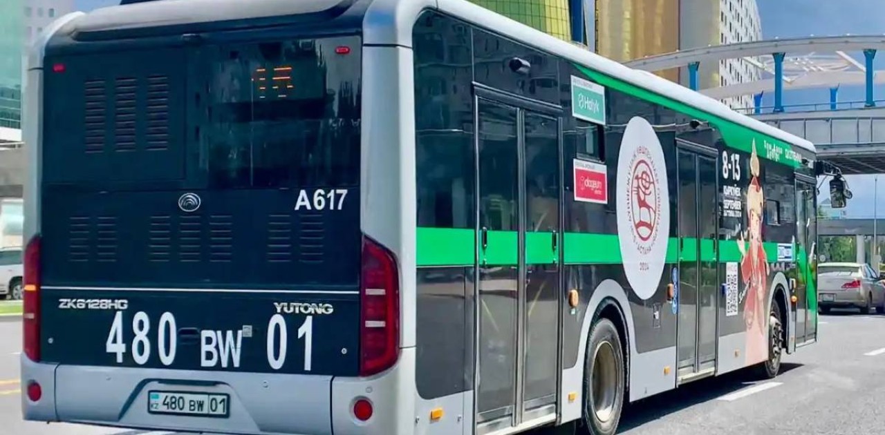 Астанада 7 автобустың қозғалыс бағыты өзгерді