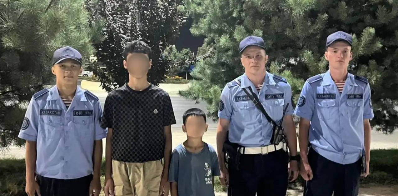 Ұлттық ұлан жауынгерлері жоғалған 3 баланы ата-анасына қайтарды