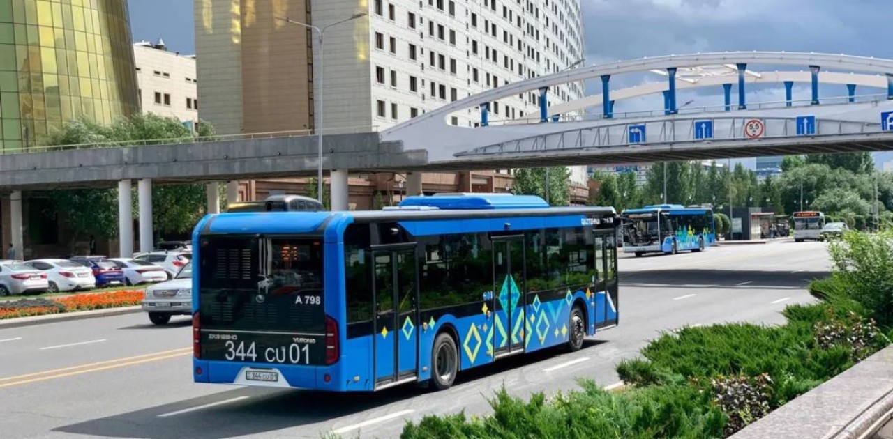 Елордада 8 автобустың қозғалыс бағыты өзгерді