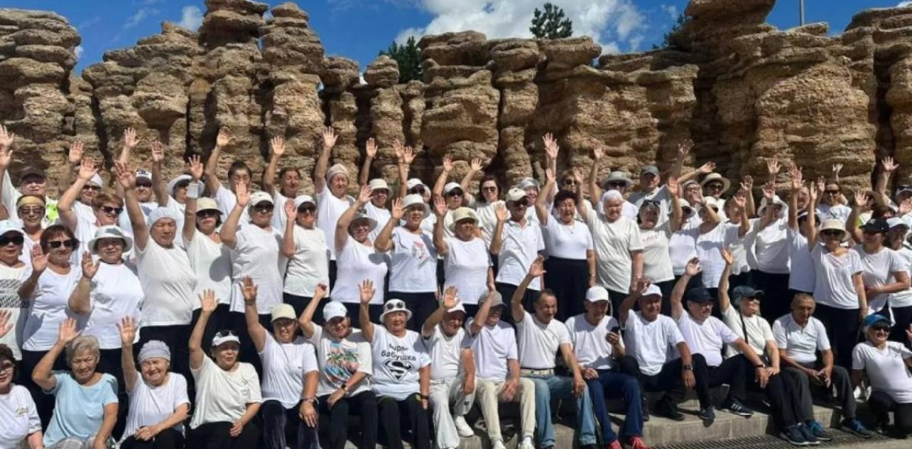 Астаналық зейнеткерлер көңілді старттар ойынына қатысты