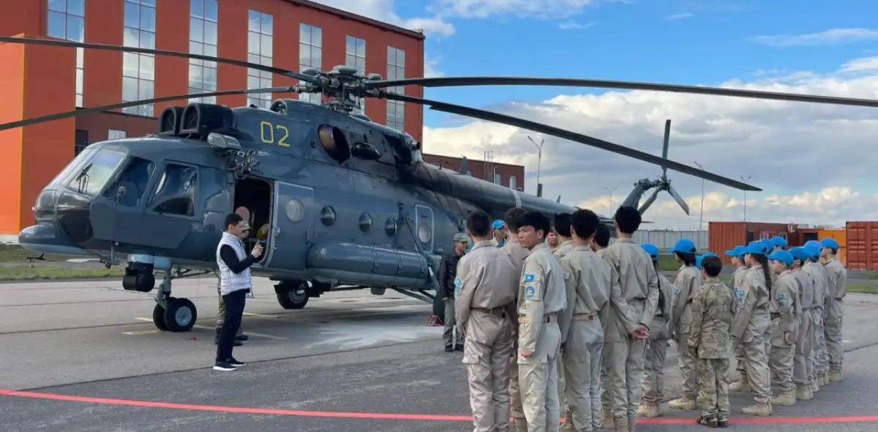 Астанада «Жас сарбаз» қозғалысының өкілдері  әскери қызметпен танысты