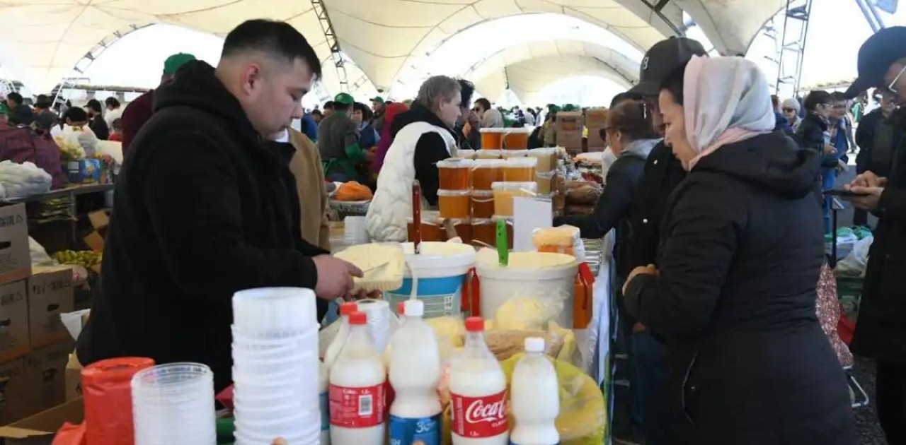 Елордадағы жәрмеңкеде екі облыстың шаруалары 700 тоннадан астам өнім ұсынады