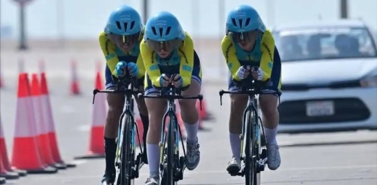 Азия ойындары: Астаналық велошабандоз құрамамен бірге алтын медаль жеңіп алды