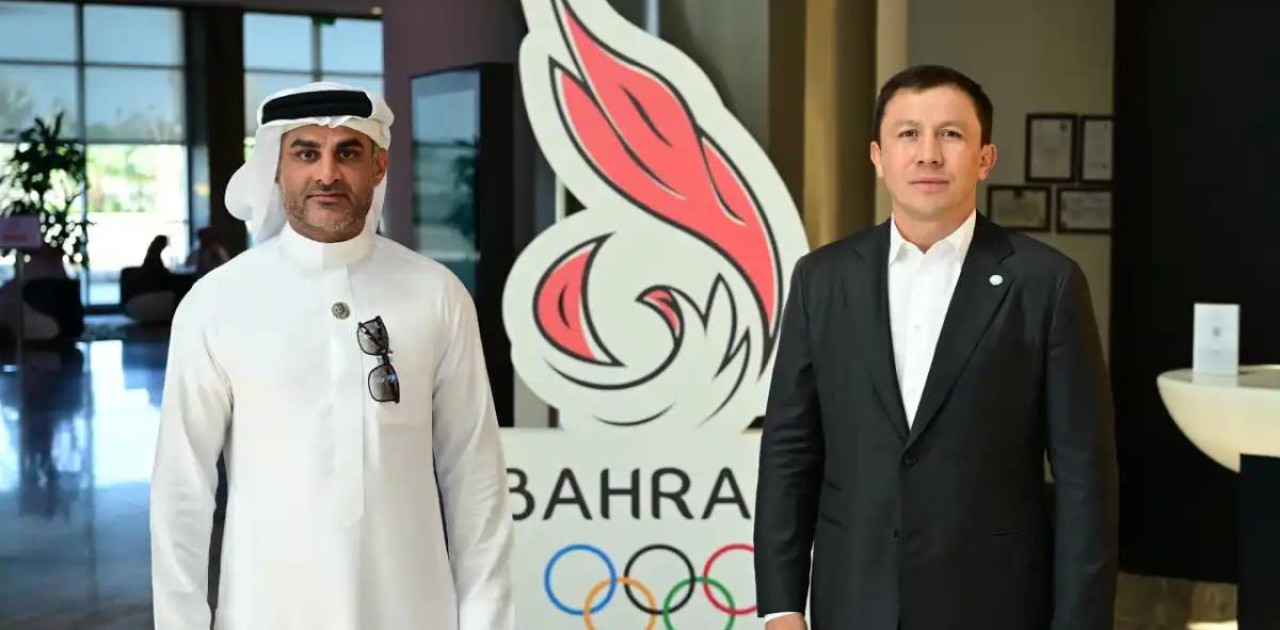 Геннадий Головкин Бахрейн бокс федерациясының президентімен кездесті