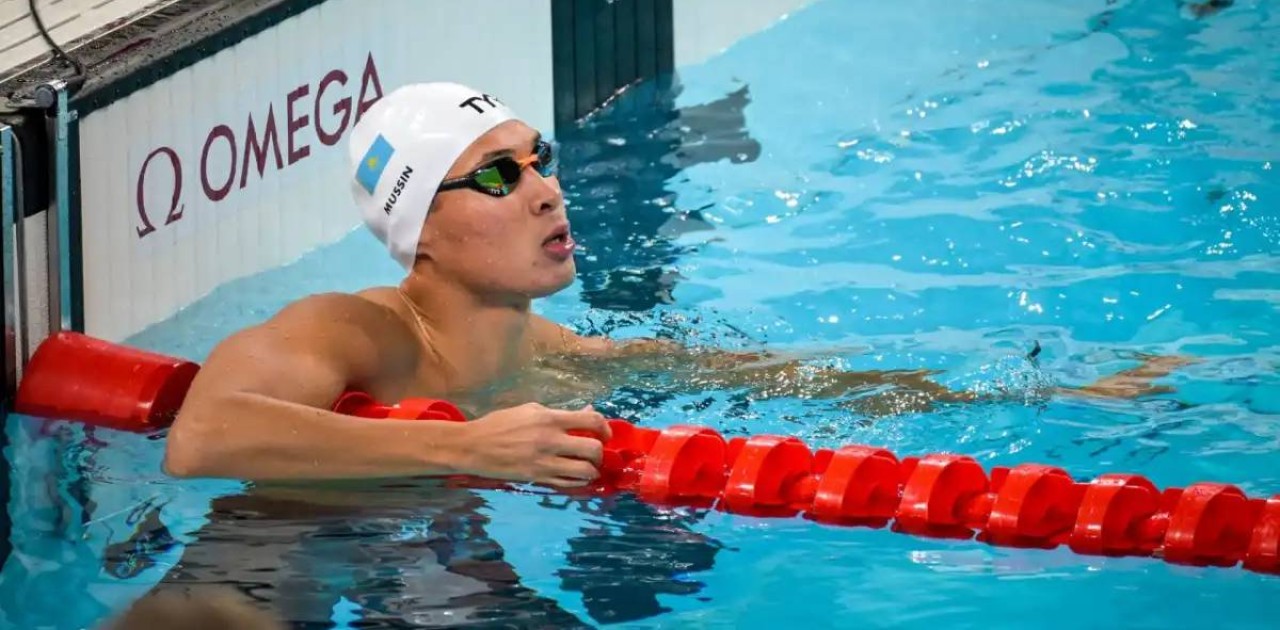 Жүзуші Әділбек Мусин Азия чемпионатында алтын медаль жеңіп алды