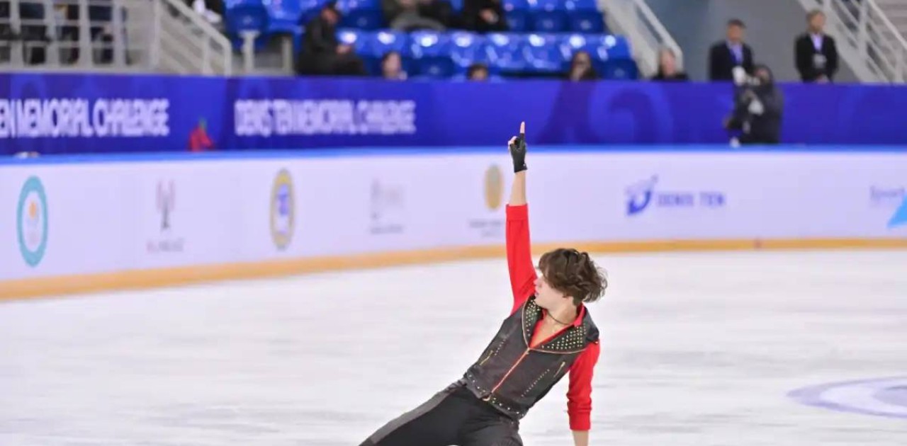 Мәнерлеп сырғанаушы Михаил Шайдоров Денис Тен мемориалында жеңіске жетті