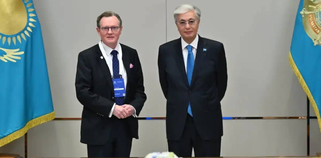 Қасым-Жомарт Тоқаев Queen’s University Belfast президенті және вице-канцлерін қабылдады