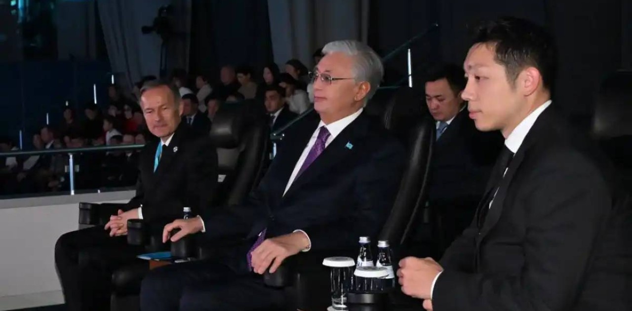 Мемлекет басшысы Үстел теннисінен Қазақстан Республикасы Президентінің ашық кубогына барды