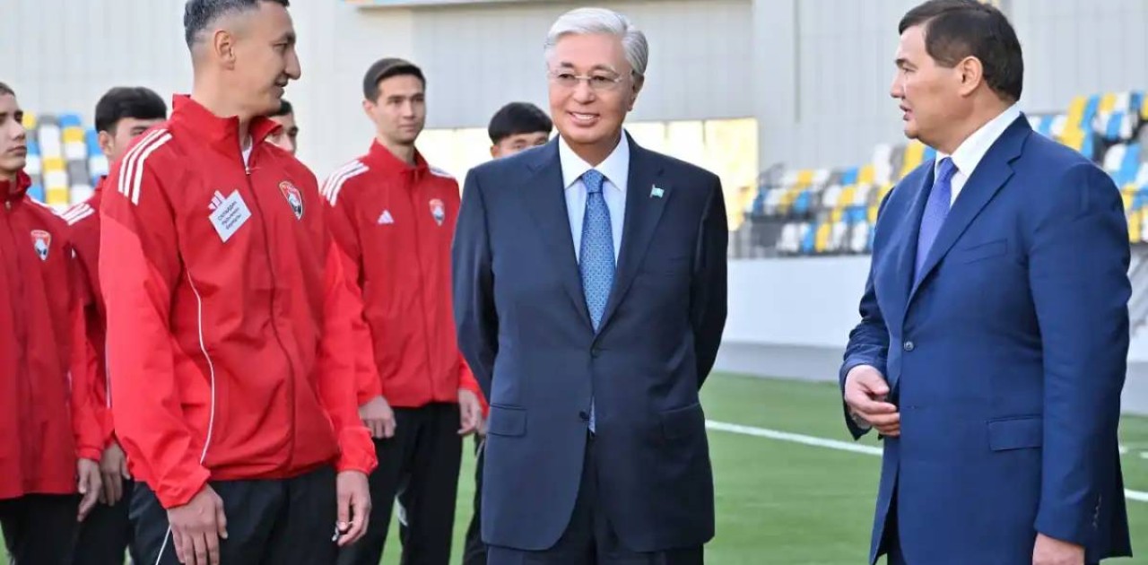 Мемлекет басшысы Қызылорда қаласындағы орталық стадионға барды