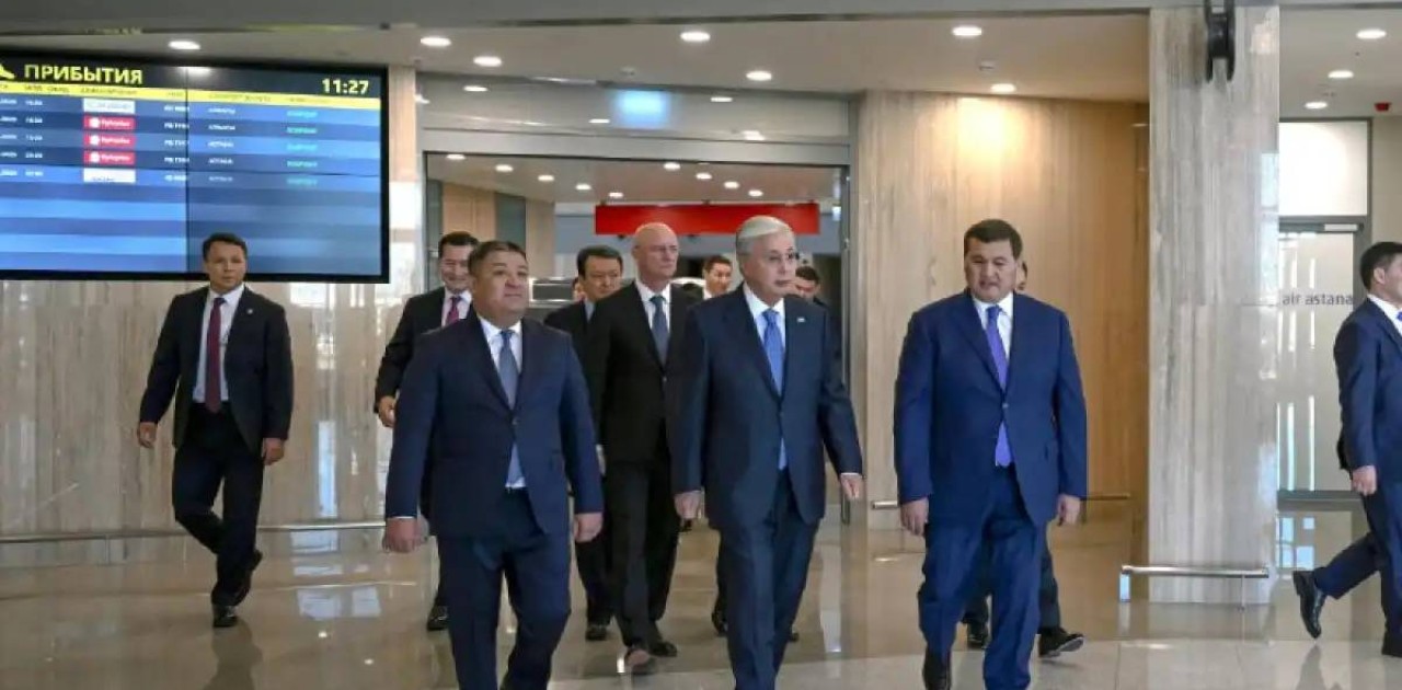 Мемлекет басшысы «Қорқыт ата» халықаралық әуежайының жаңа терминалымен танысты