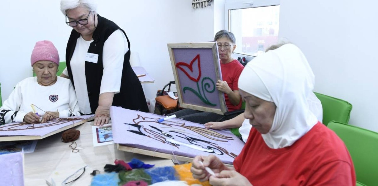 Астанада 17 мыңнан астам зейнеткер Белсенді ұзақ өмір сүру орталығына барады