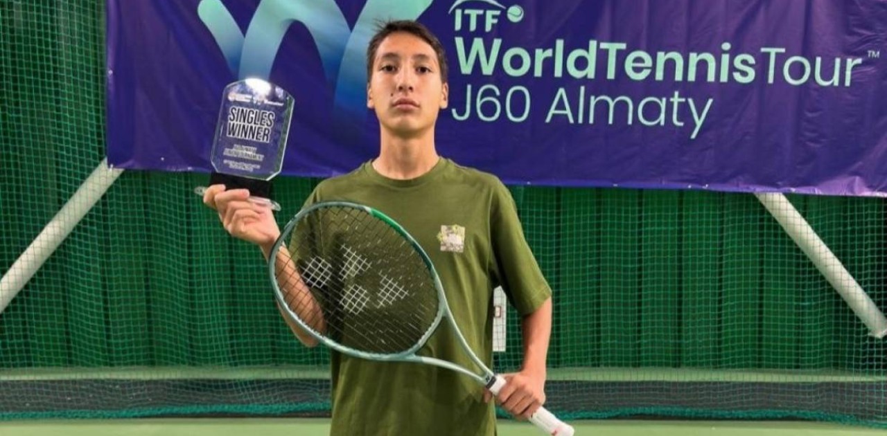 Аңсар Ниетқалиев ITF Juniors турнирінде үш рет топ жарды