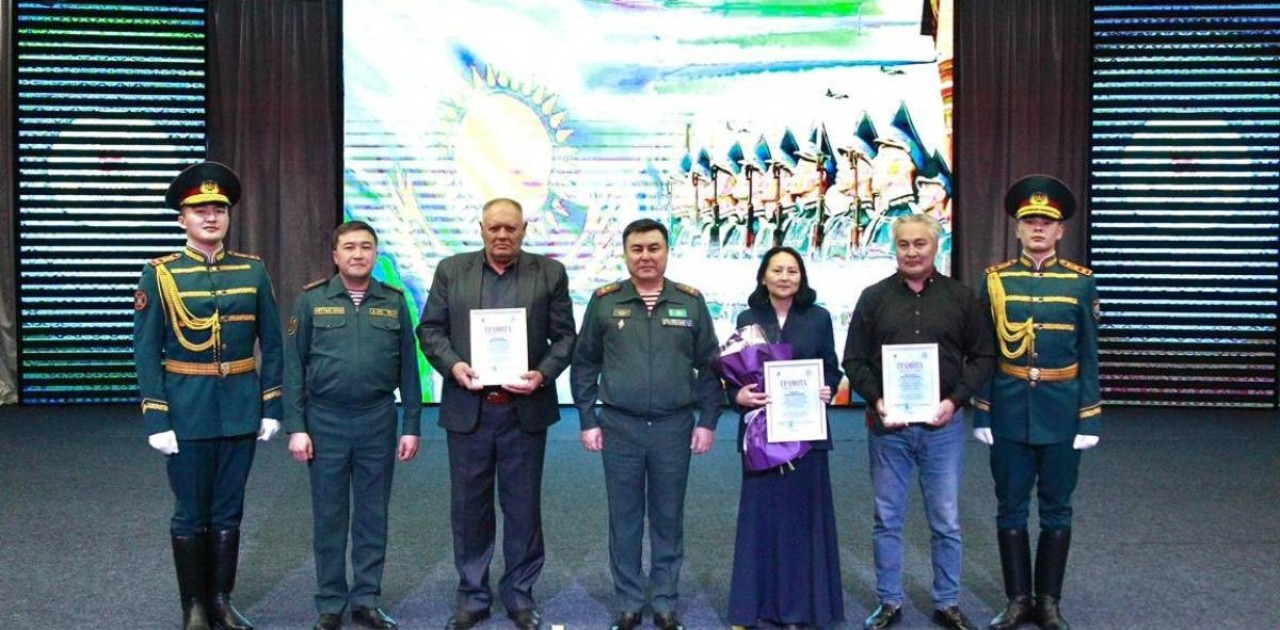 Астанада ұлттық ұлан ардагерлеріне құрмет көрсетілді