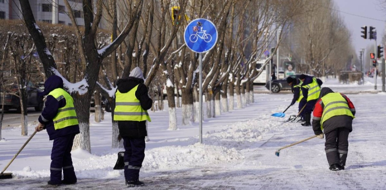 Астанада коммуналдық қызметтер тәулік бойы жұмыс істеп жатыр