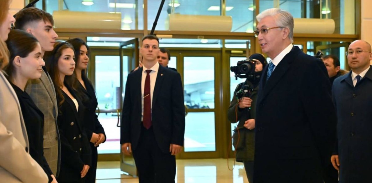 Президент Мәскеу мемлекеттік халықаралық қатынастар институтының студенттерімен әңгімелесті