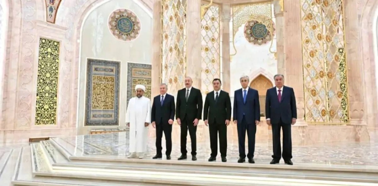 Орталық Азия және Әзербайжан мемлекеттерінің басшылары Ислам өркениеті орталығына барды