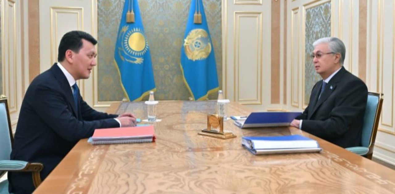 Мемлекет басшысы Ерлан Қаринді қабылдады