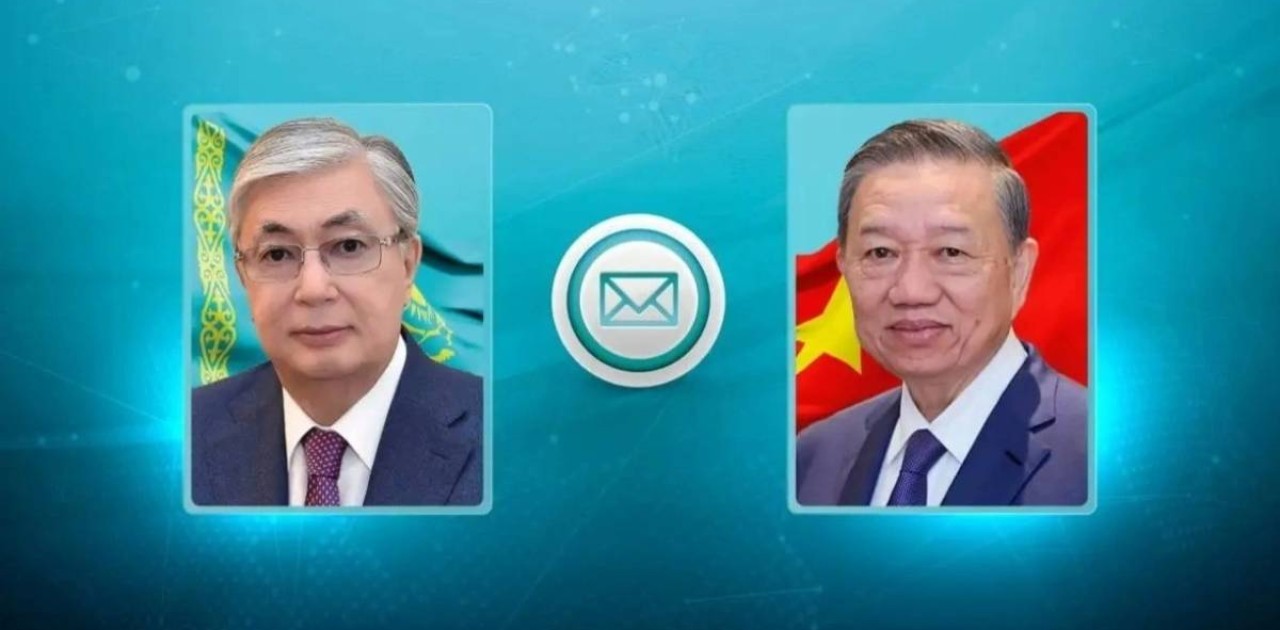 Тоқаев Вьетнам Коммунистік партиясының бас хатшысына көңіл айтты