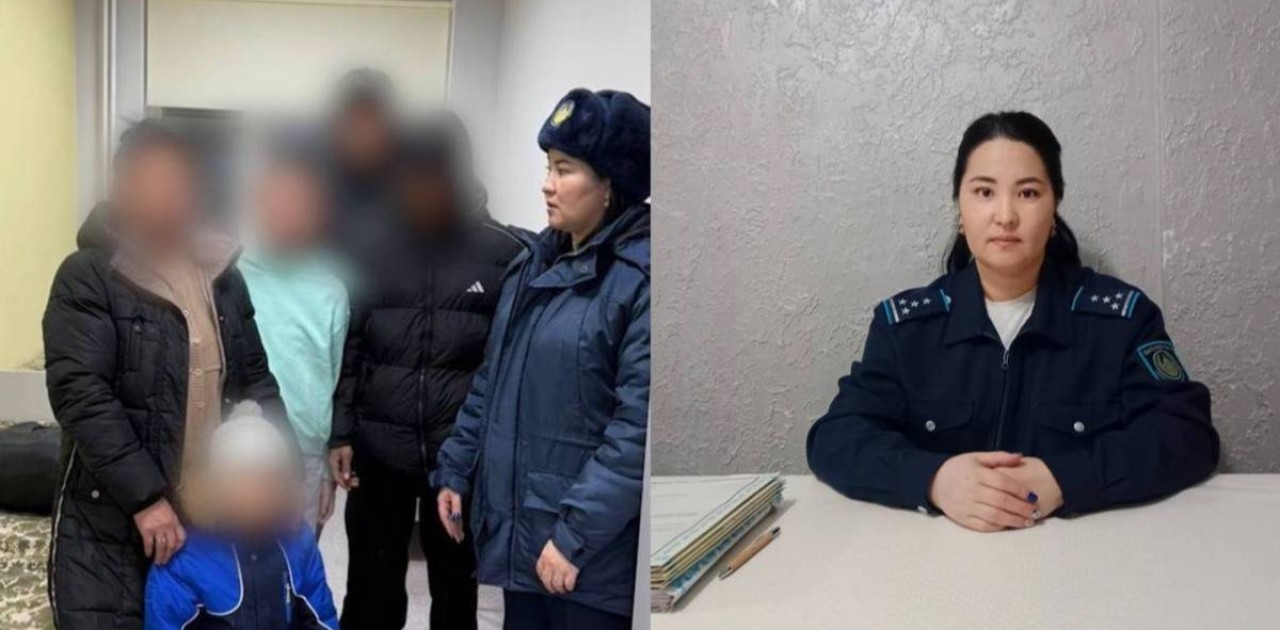 ШҚО-да полиция қызметкері бес баланы уланудан құтқарды