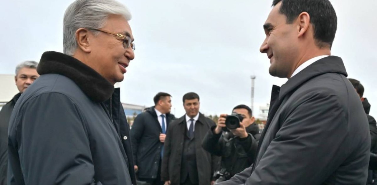 Қасым-Жомарт Тоқаев Сердар Бердімұхамедовті қарсы алды