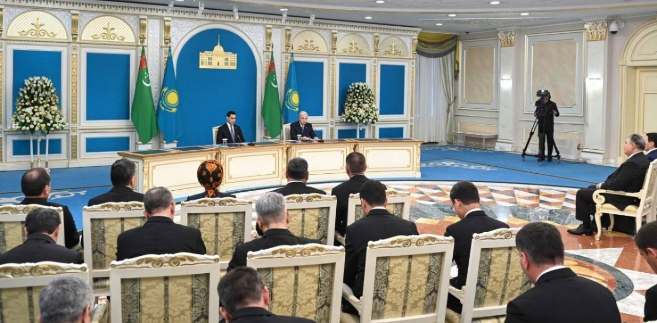 Тоқаев: Қазақстан мен Түрікменстан арасында тасымал көлемі 14 пайызға артты