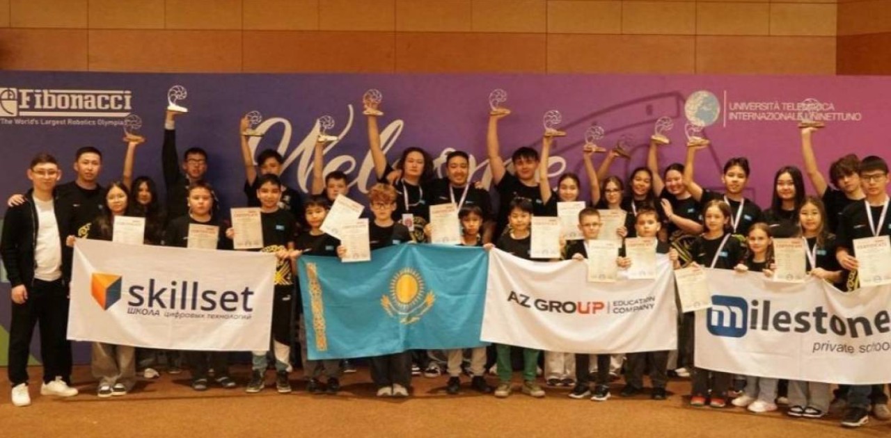 Астаналық оқушылар Италияда өткен халықаралық олимпиадада рекорд орнатты