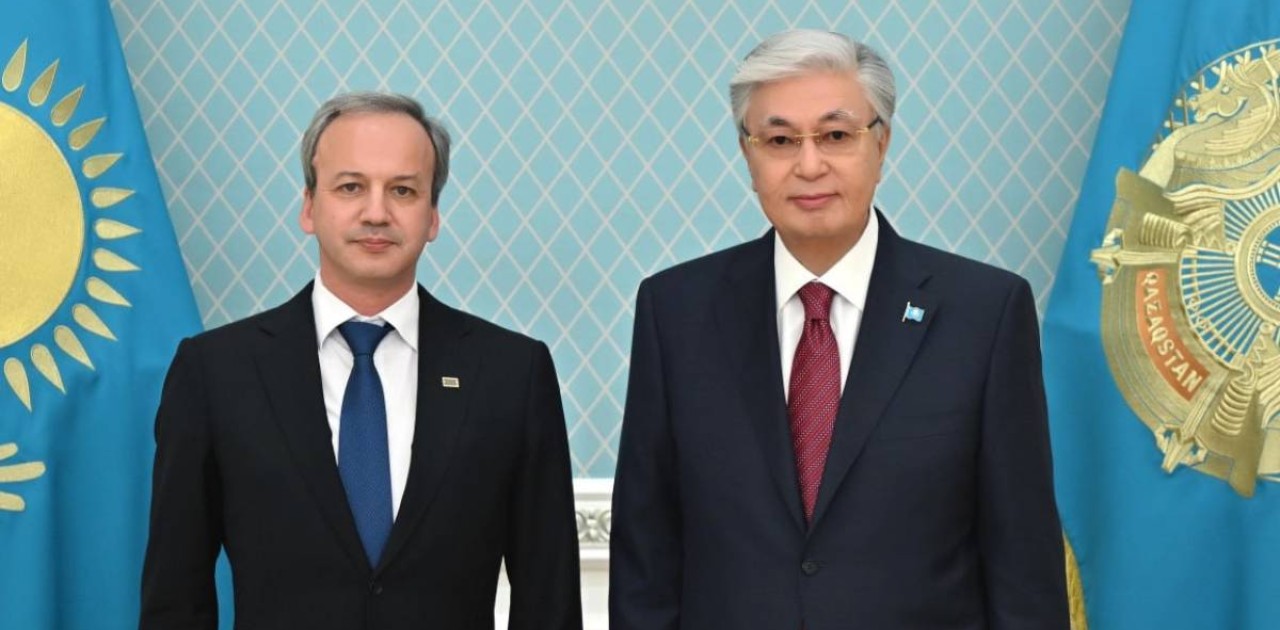 Қасым-Жомарт Тоқаев Халықаралық шахмат федерациясының (FIDE) президенті Аркадий Дворковичті қабылдады