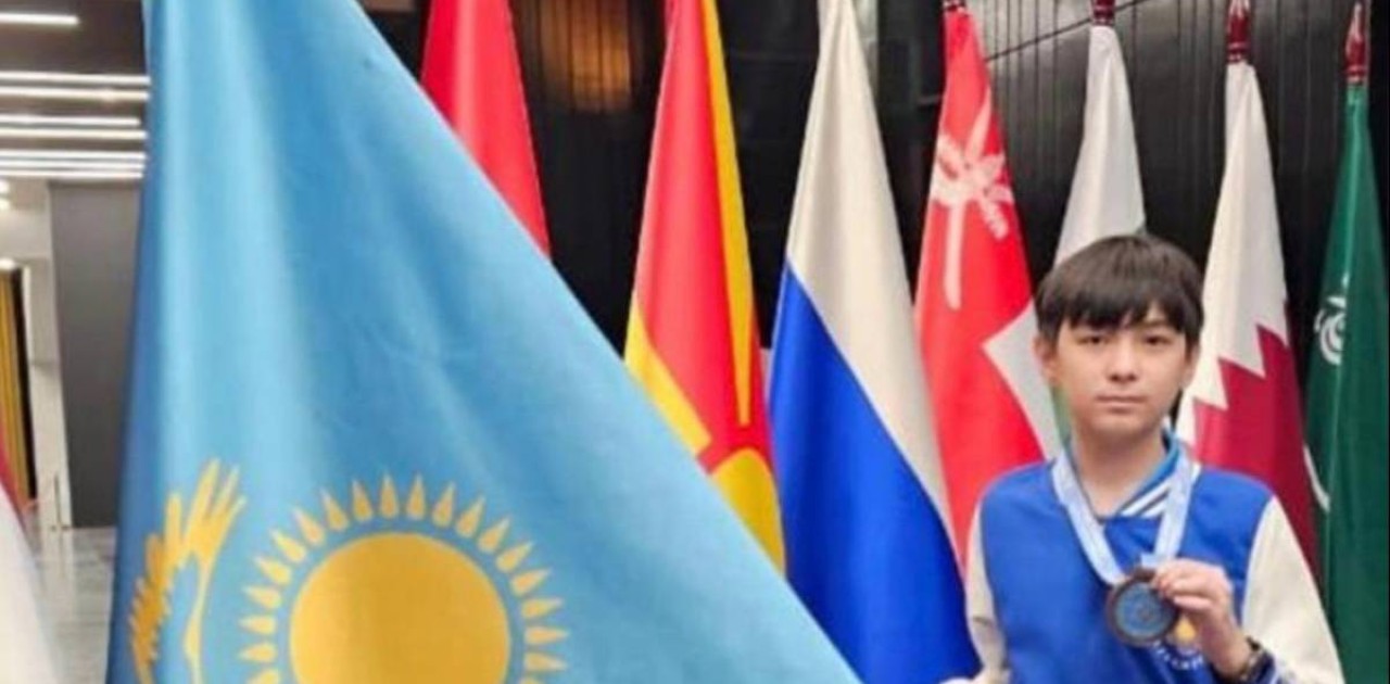 Астаналық оқушы халықаралық олимпиадада қола медаль иеленді