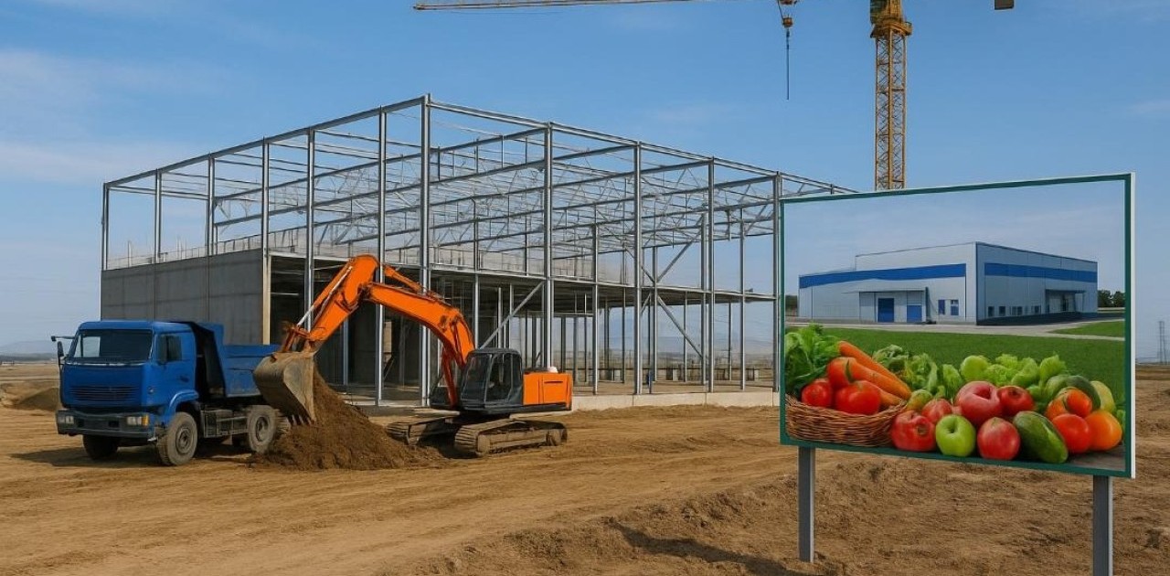 Алматы облысында жылына 70 мың тонна жеміс пен көкөніс өңдейтін зауыт құрылысы басталды