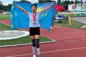 Елордалық спортшы әлемдік жарыста екі медаль жеңіп алды