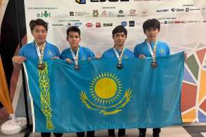 Мектеп оқушылары Еуропалық олимпиадада төрт жүлде иеленді