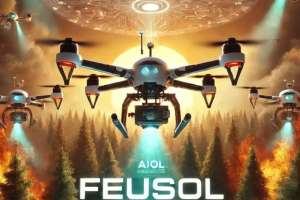 Ұшатын дрон құрылғылар орман өртіне тосқауыл болуы мүмкін