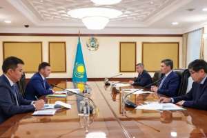 Олжас Бектенов Еуразиялық даму банкінің басқарма төрағасымен кездесті